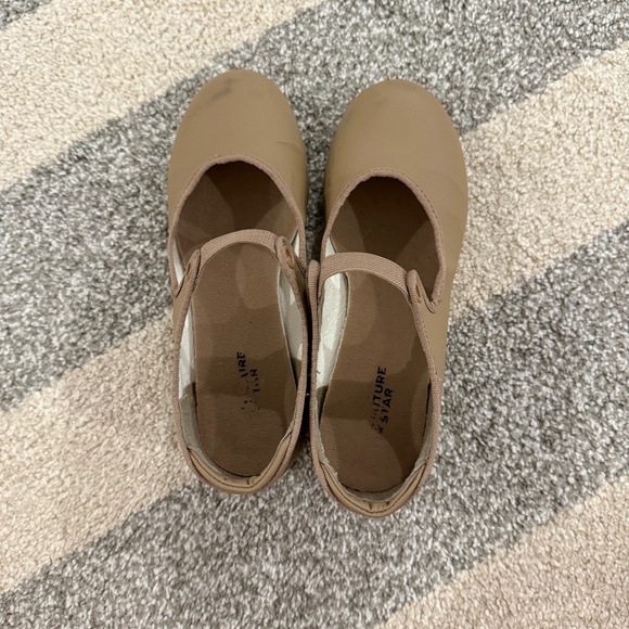 Children's Light Brown Tap Shoes - Picture 1 of 7